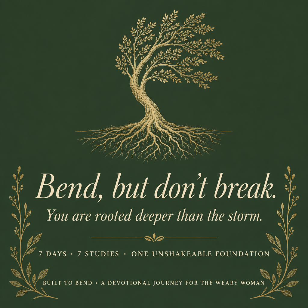 Built to Bend: A 7-Day Devotional Study For the woman who is tired but still trusting.